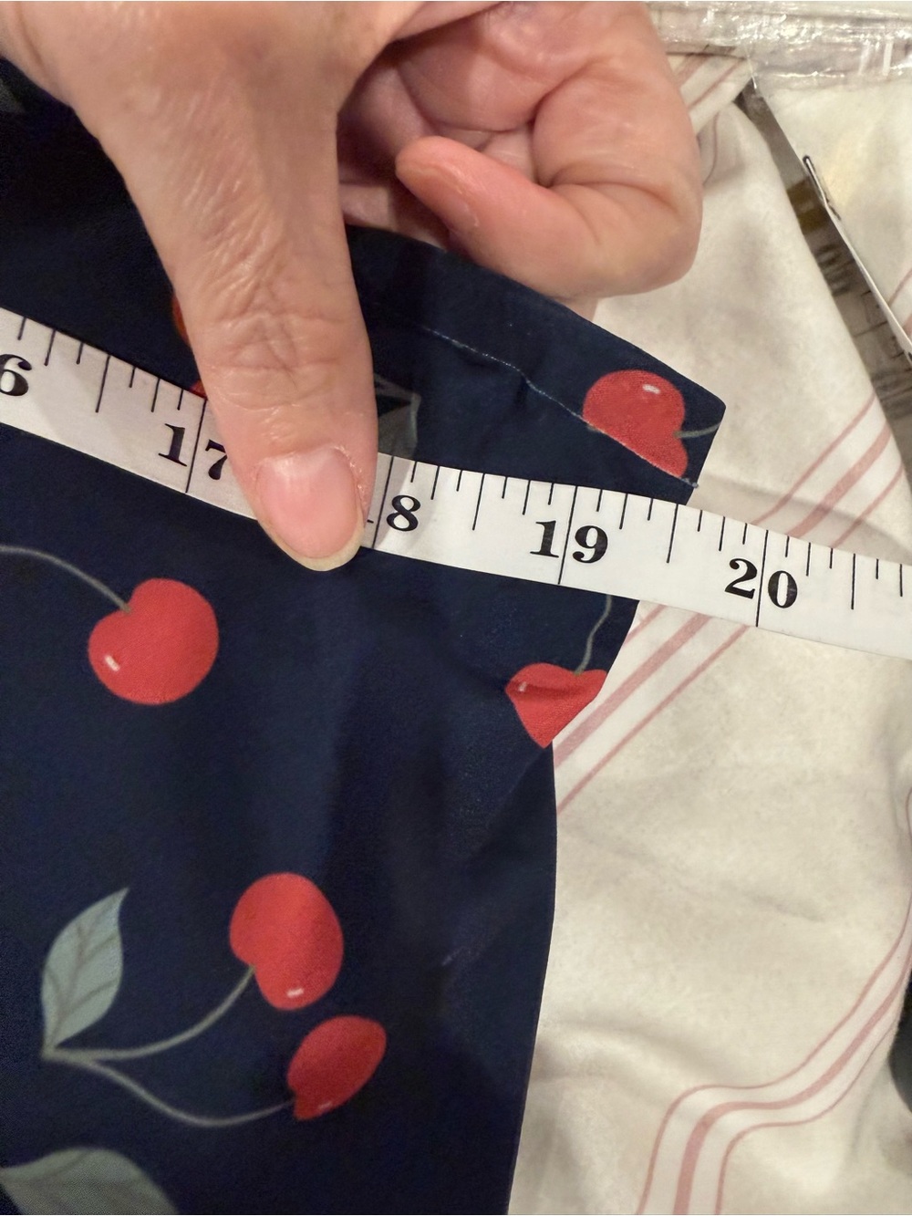 Outdoor Voices Navy Cherry-Print Tank Dress - Picture 7 of 7